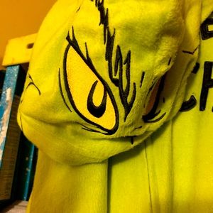 Grinch large adult onesie